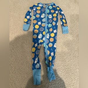 Little Sleepies Cosmic Milk Kids One Piece